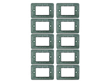 Carica l'immagine nel visualizzatore di Gallery, Supporto Compatibile Con Vimar Plana, Supporto Per Scatola 502 503 504 507 (10, 3 Moduli/Posti)