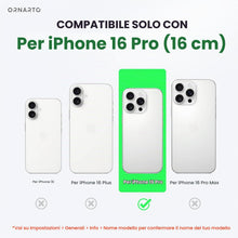 Carica l'immagine nel visualizzatore di Gallery, ORNARTO Cover per iPhone 16 Pro Silicone,Antiurto,Vino Rosso