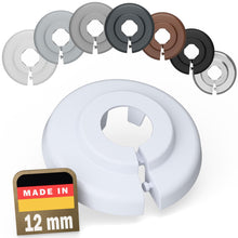 Carica l'immagine nel visualizzatore di Gallery, FUX Copri Tubi Termosifoni - 10 Rosette per Termosifone 12mm
