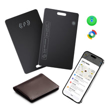Carica l'immagine nel visualizzatore di Gallery, Scheda Tracker per Apple e Android, Ricaricabile e ultrasottile ideale per localizzare portafogli, bagagli o passaporti.