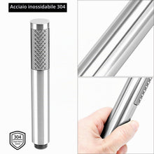 Carica l'immagine nel visualizzatore di Gallery, QWORK® Doccia a Mano Universale ad Alta Pressione, 304 Acciaio Inossidabile, Finitura Spazzolata