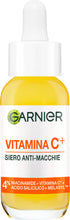 Carica l'immagine nel visualizzatore di Gallery, Garnier Siero Viso Vitamina C Anti-Macchie, Illuminante e Rimpolpante, Arricchito con Vitamina C, Niacinamide e Acido Sa