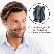 Carica l'immagine nel visualizzatore di Gallery, Beurer Rifinitore angolare di precisione HR2000 Barbers, modella e rifinisci sopracciglia, naso, peli delle orecchie, De