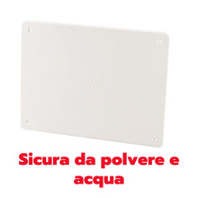 Carica l'immagine nel visualizzatore di Gallery, POLY POOL | PP0590.1 Coperchio Scatola Elettrica di Derivazione da Incasso Bianco - in Tecnopolimero Antiurto - con Viti