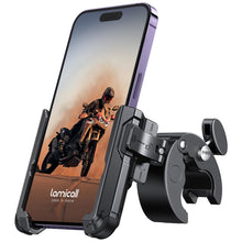 Carica l'immagine nel visualizzatore di Gallery, Lamicall Supporto Telefono Bicicletta【1S Bloccato &amp; Sbloccato】360°Rotazione