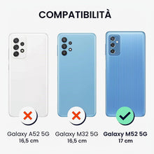Carica l'immagine nel visualizzatore di Gallery, Captor Cover Trasparente per Samsung Galaxy M52 5G, Custodia TPU in Silicone Flessibile Morbida e Sottile, Alta Qualità 