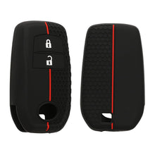 Carica l'immagine nel visualizzatore di Gallery, kwmobile Custodia Coprichiave Compatibile con Toyota 2/3 Button Aygo Yaris Cross RAV4 GR 2020-2024 Cover - Copri Telecom
