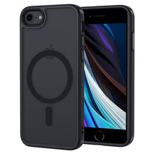 Carica l'immagine nel visualizzatore di Gallery, XTCASE Cover Magnetica per iPhone 7/8/SE 2020/2022 Traslucida Opaca, Nero