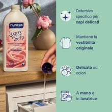 Carica l'immagine nel visualizzatore di Gallery, Nuncas Lingerie e Seta - Detersivo Capi delicati - 500 ml
