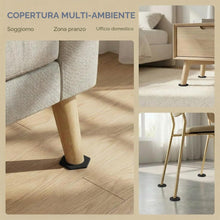 Carica l'immagine nel visualizzatore di Gallery, Feltrini Autoadesivi per Mobili Pesanti – Set da 10 Fogli 20×16 cm Spessore 4 mm – Feltro Nero Ritagliabile, Antiscivolo