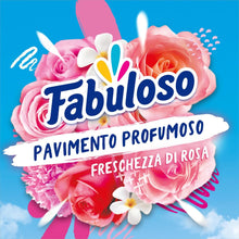 Carica l'immagine nel visualizzatore di Gallery, Fabuloso Detersivo Pavimenti Profumato, Freschezza di Rosa, 950ml