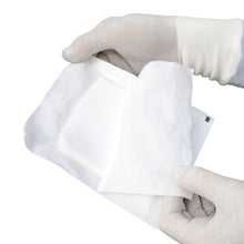 Carica l'immagine nel visualizzatore di Gallery, FARMACZABBAN 20 compresse di garza idrofila sterile in buste singole 10x10 cm, 25 strati, 100%
