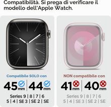 Carica l'immagine nel visualizzatore di Gallery, iVoler 3 Pezzi Cover per Apple Watch 45mm / 44mm SE (2025/2022 / 2020) Series 9 8 7 6 5 4 (Senza Pellicola Protettiva), 
