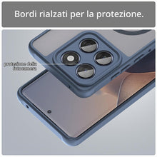 Carica l'immagine nel visualizzatore di Gallery, UPLAI Cover per Motorola Edge 60 5G, Ultra Sottile Antiurto Magnetico Custodia, Premio PC + Morbido TPU Silicone Bumper 