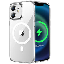 Carica l'immagine nel visualizzatore di Gallery, tigratigro Cover Magnetica per iPhone 12/12 Pro, Compatibile con MagSafe Ricarica Wireless, Anti Ingiallimento, Antiurto