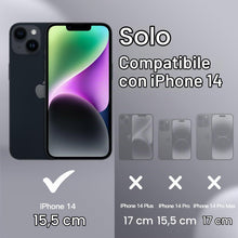 Carica l'immagine nel visualizzatore di Gallery, JETech Cover in Silicone per iPhone 14, Nero