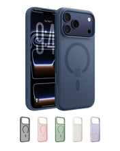 Carica l'immagine nel visualizzatore di Gallery, Belkin SheerForce Grip Cover per iPhone 17 Pro Max Compatibile con MagSafe, Design Sottile con Linee Laterali Antiscivol