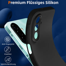 Carica l'immagine nel visualizzatore di Gallery, Cover Silicone per Samsung Galaxy A16 4G/5G con 2 Pezzi Vetro Temperato, Custodia Protettiva Ultrasottile in Morbido TPU