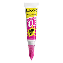 Carica l'immagine nel visualizzatore di Gallery, NYX Professional Makeup The Brow Glue Crazy Lift Gel Sopracciglia, Sopracciglia Effetto Laminazione e Fissate, Fino a 24