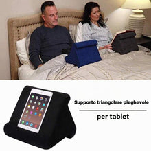 Carica l'immagine nel visualizzatore di Gallery, FANIER Cuscino Supporto per Tablet, Multi-Angolo Supporto Tablet Universale in Spugna Compatibile con Tablet, iPad, per 