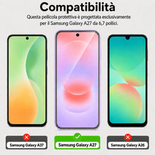 Carica l'immagine nel visualizzatore di Gallery, NEW'C Pellicola Vetro per Samsung Galaxy A27, in Vetro Temperato