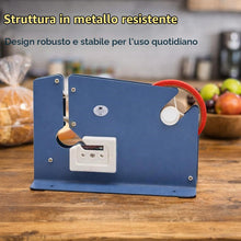 Carica l'immagine nel visualizzatore di Gallery, TOPWAY Sigillatrice a Nastro per Sacchetti di Plastica con 10 Nastri Adesivi da 36m Ciascuno, Dispenser di Nastro Sigill