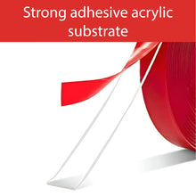 Carica l'immagine nel visualizzatore di Gallery, Dpm tapes - Nastro Biadesivo Trasparente in Schiuma Acrilica per Strisce LED, Accessori Auto e Montaggi Invisibili, 1 mm