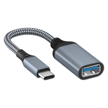 Carica l'immagine nel visualizzatore di Gallery, MMOBIEL Cavo OTG USB-C a USB Femmina 3.0 - Trasporto Dati a 5 Gbps