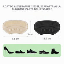 Carica l'immagine nel visualizzatore di Gallery, VivoFoot 4 pezzi antiscivolo per tallone, fodera per tallone e riempitivo per scarpe troppo grandi o larghe, forte adesi