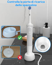 Carica l'immagine nel visualizzatore di Gallery, BERLS Caricatore per Oral-B Spazzolino Elettrico Modello 3757, Compatibile Oral B iO 4n/ 5n/ iO 6/ Pro 600/650(UK)/2 250