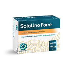 Carica l'immagine nel visualizzatore di Gallery, SoloUno® Forte – Integratore con Bromelina 5000 GDU ed Estratti Vegetali – con Diosmina, Vite Rossa, Centella Asiatica, 