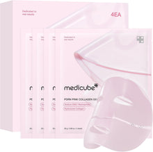 Carica l'immagine nel visualizzatore di Gallery, medicube Jelly Gel Mask with Salmon DNA PDRN Pink Collagen