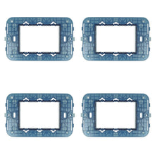 Carica l'immagine nel visualizzatore di Gallery, Supporto Compatibile Con Vimar Arke, Supporto Per Scatola 502 503 504 507 (4, 3 Moduli/Posti)