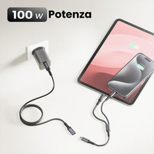 Carica l'immagine nel visualizzatore di Gallery, deleyCON 0,5m Prolunga USB-C 100W Corta per Ricarica Rapida - Cavo PD 3.0 di Ricarica e Dati per iPhone 17 16 Pro Max Ai