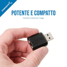 Carica l'immagine nel visualizzatore di Gallery, SABRENT Scheda Audio USB Esterna, Adattatore Audio Presa USB a Jack 3,5mm per Cuffie Microfono Casse Stereo, Compatibile