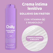 Carica l'immagine nel visualizzatore di Gallery, Chilly, Crema Intima Lenitiva, con Vitamina B5 e Bisabololo, Azione Idratante e Calmante, Dona Sollievo dai Piccoli Fast