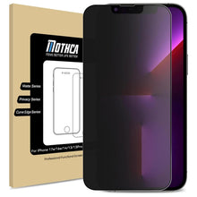 Carica l'immagine nel visualizzatore di Gallery, Mothca Vetro Temperato Privacy Opaco per iPhone 13/13 Pro/ 14/ 16e/ 17e, Full Coverage Incisione Nanostrutturata, Anti-I