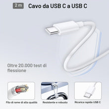 Carica l'immagine nel visualizzatore di Gallery, 30W Caricatore per iPhone 18/17/17 Pro/17 Air/16/16 Pro Max/16 Plus/16e/15/15 Pro/15 Pro Max/15 Plus/iPad Air, USB C Car