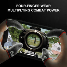 Carica l'immagine nel visualizzatore di Gallery, PUBG Mobile Game Finger Sleeve[6 Pack]Touch Screen Thumb Sleeve Traspirante con Traspirante Copridito da Gioco Professio