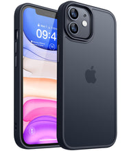 Carica l'immagine nel visualizzatore di Gallery, CANSHN Cover Opaca per iPhone 11, [Bordi Quadrati] Custodia Traslucida Opaca Protettiva Sottile Antiurto per iPhone 11 6