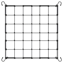 Carica l'immagine nel visualizzatore di Gallery, Rete Scrog Rete per Piante 60×60cm, Rete di Coltivazione Elastica Estensibile a 90×90cm, Rete Rampicante con 4 Ganci per