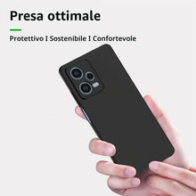Carica l'immagine nel visualizzatore di Gallery, NEW'C Cover Nero per Xiaomi Redmi Note 12 Pro+ 5G + 2x Pellicole, Antiurto