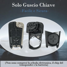 Carica l'immagine nel visualizzatore di Gallery, SUPALAND Guscio Chiave di Ricambio a 2 Tasti Per Telecomando Auto Con Lama Per Opel Astra Vectra Corsa Signum Zafira Mer