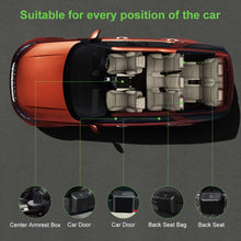 Carica l'immagine nel visualizzatore di Gallery, URAQT Pattumiera da Auto, Pattumiera per Auto con Coperchio, con 90 Sacchi Della Spazzatura e 4 Ganci Auto Sedile, Imper