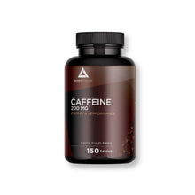 Carica l'immagine nel visualizzatore di Gallery, Caffeina Anidra 200mg| 150 Pastiglie caffeina integratore| Energia e Concentrazione| Integratore energia, sport e intell