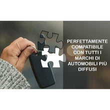 Carica l'immagine nel visualizzatore di Gallery, SALPIE - Guscio Chiavi Auto - Custodia Compatibile con Fiat Panda (modelli dal 2003 al 2013) , Copri chiave con 3 Tasti
