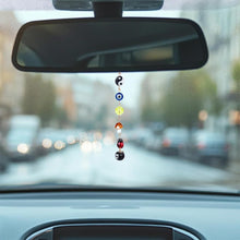 Carica l'immagine nel visualizzatore di Gallery, 1Pcs Ciondolo per Auto Malocchio, Accessorio per la Decorazione dell'auto, Perline blu Malocchio per Protezione e Felici