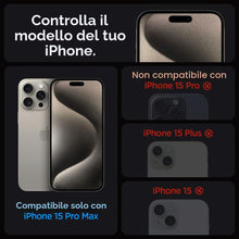 Carica l'immagine nel visualizzatore di Gallery, Spigen EZ Fit Privacy Vetro Temperato [2 Pezzi] per iPhone 15 Pro Max