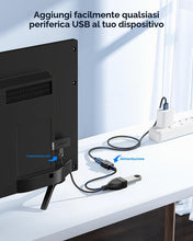 Carica l'immagine nel visualizzatore di Gallery, ANDTOBO [2 pezzi] Adattatore Micro USB OTG 2 in 1 con alimentazione per Fire Stick/Host Dispositivi ecc-Nero