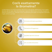 Carica l'immagine nel visualizzatore di Gallery, Bandini® Bromelina Forte 5000 GDU/g Gastroprotetta 200 Compresse,
